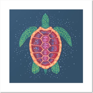 Sea turtle Posters and Art